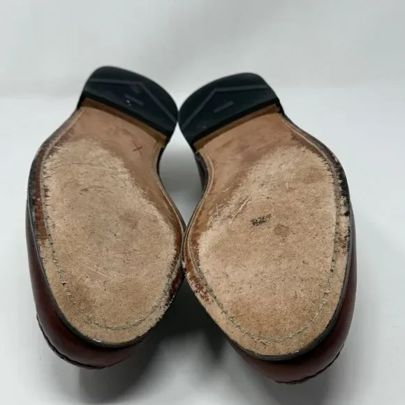 Allen Edmonds Newcastle Loafers Mens 11.5 D Brown Leather  display picture 2